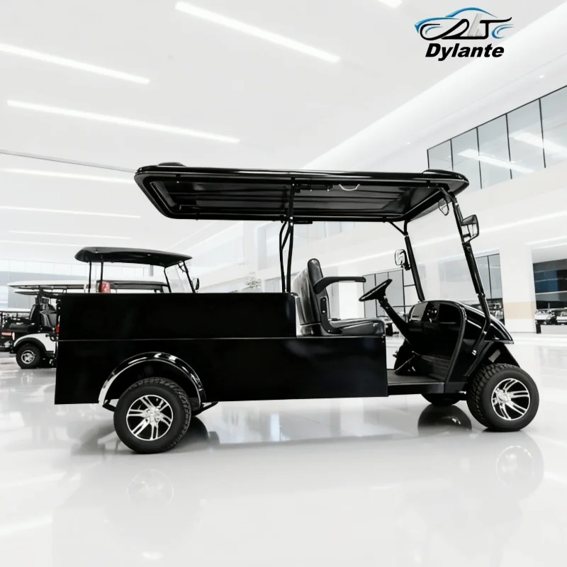 العلامة التجارية الجديدة المتقدمة أفضل سيارة كهربائية للبيع عربة جولف كهربائية للكبار عربة بضائع قابلة للطي مع صندوق البضائع الخلفي التسليم السريع