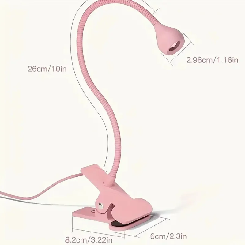 Lampe à ongles LED alimentée par USB, lumière à polymérisation violette avec pince réglable, lampe de manucure et pédicure, équipement de Salon, outil de beauté