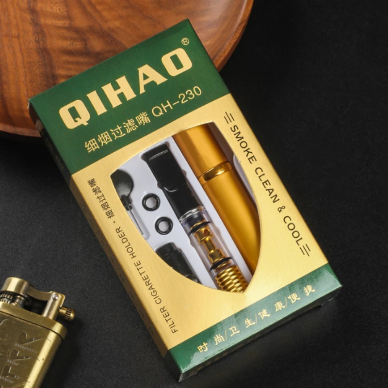 Chigo Fine Filtered Tip with Multi-Layer Filtration, Personalized Portable Men's Exclusive Removable and Easy-Clean Filter