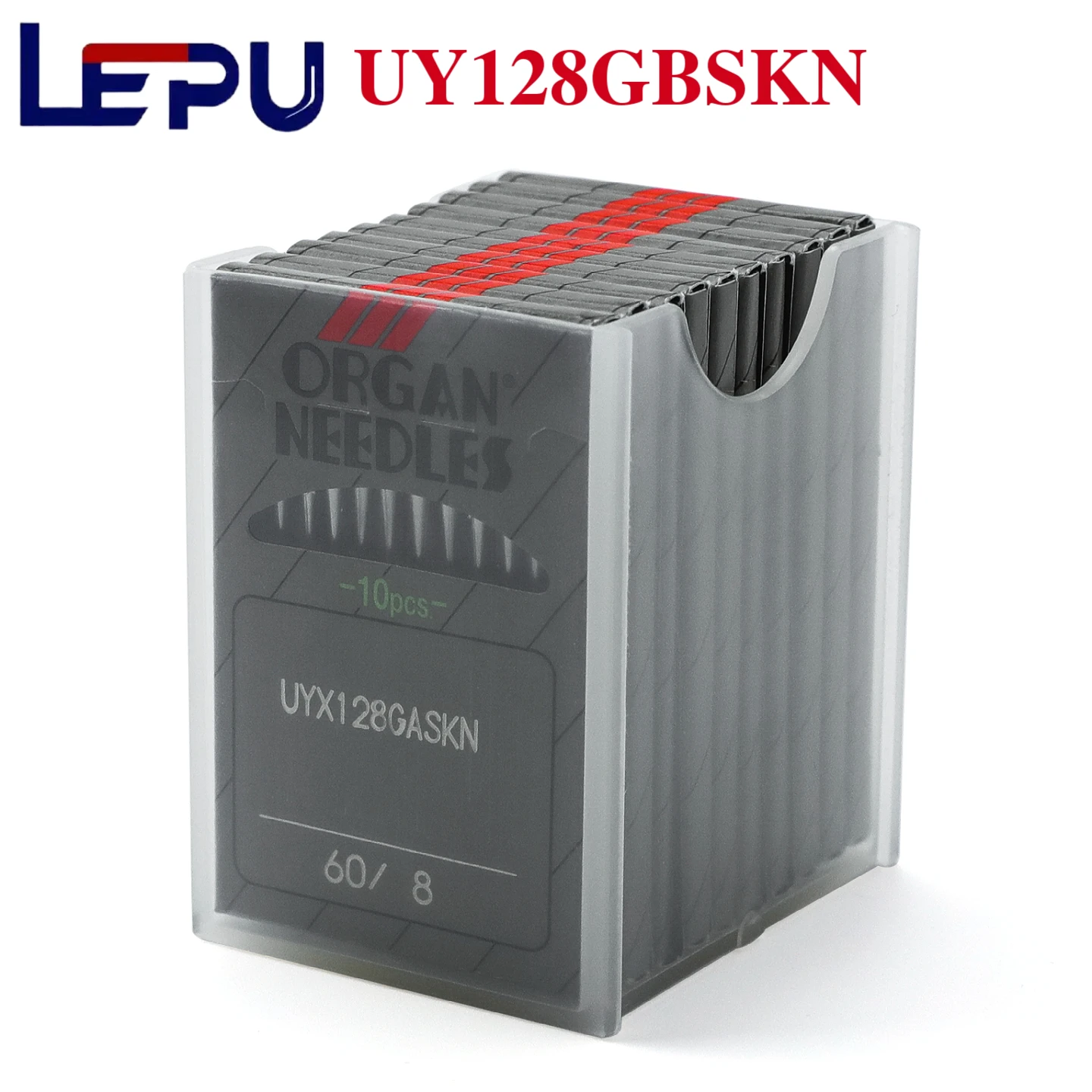 

100 шт. Иглы для органных машин UY128GASKN для плоскошовных машин, предотвращает образование дыр на трикотажных тканях, трёхигольные пятиниточные иглы с закруглённым кончиком