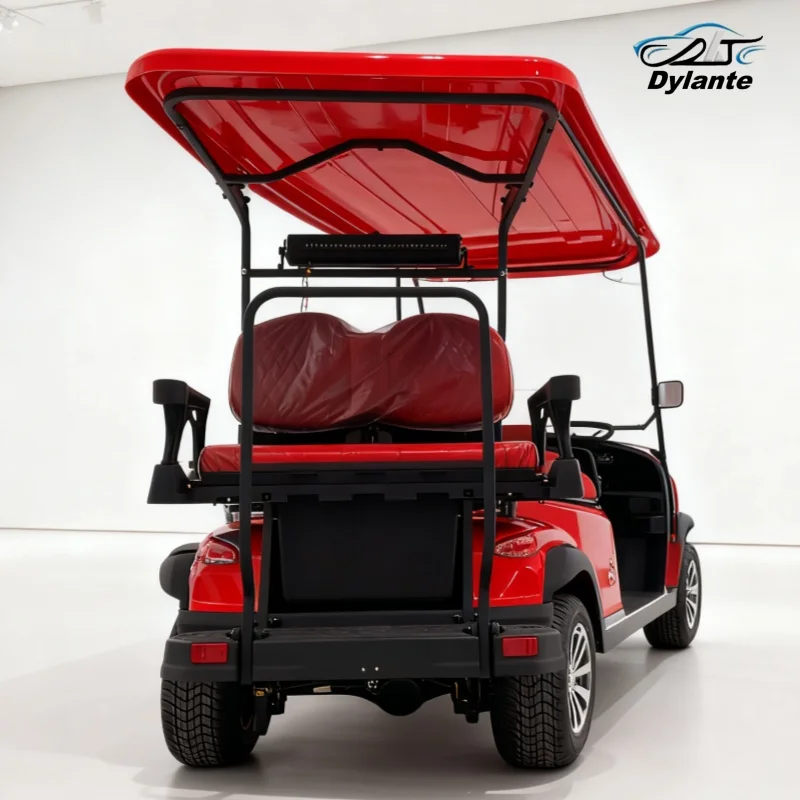 Wholesale Brand New 4 Wheel Golf Cart Utility Vehicle 4 Seater Electric Golf Cart Club Car Off Road Tires 30% Max Driving Slope