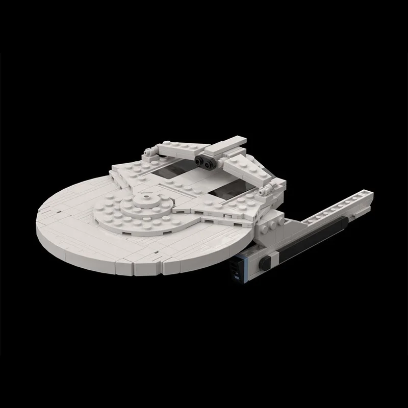 305개 MOC 스타 트렉 미란다 클래스 TMP 렐리언트 우주선 모델 블록 크리스마스 선물 DIY 아이디어 브릭 어린이 장난감 생일 선물