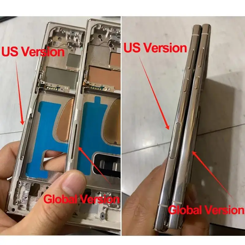Dynamisch AMOLED 6,8'' vervangend scherm voor Samsung S23 Ultra LCD-scherm touchscreen SM-S918B, SM-S918B/DS, SM-S918U pantalla s23