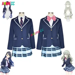 ANIMECC Project Sekai Colorful Stage.Kusanagi Nene Shiraishi An Cosplay Costume Wig School Uniform Helloween Outfits for Women