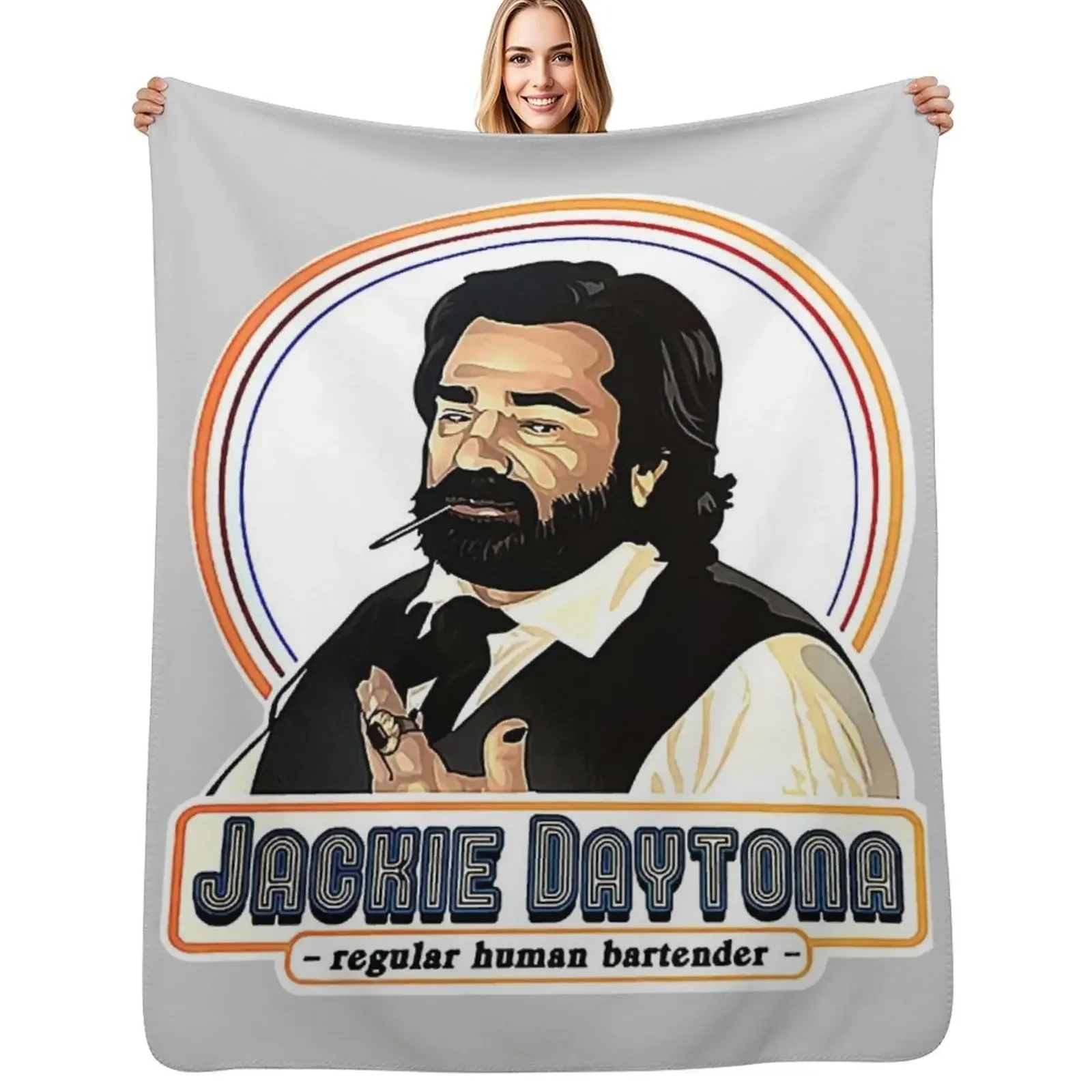 

Daytona jackie smoking design Throw Blanket Decorative Throw valentine gift ideas Luxury For Decorative Sofa Blanket