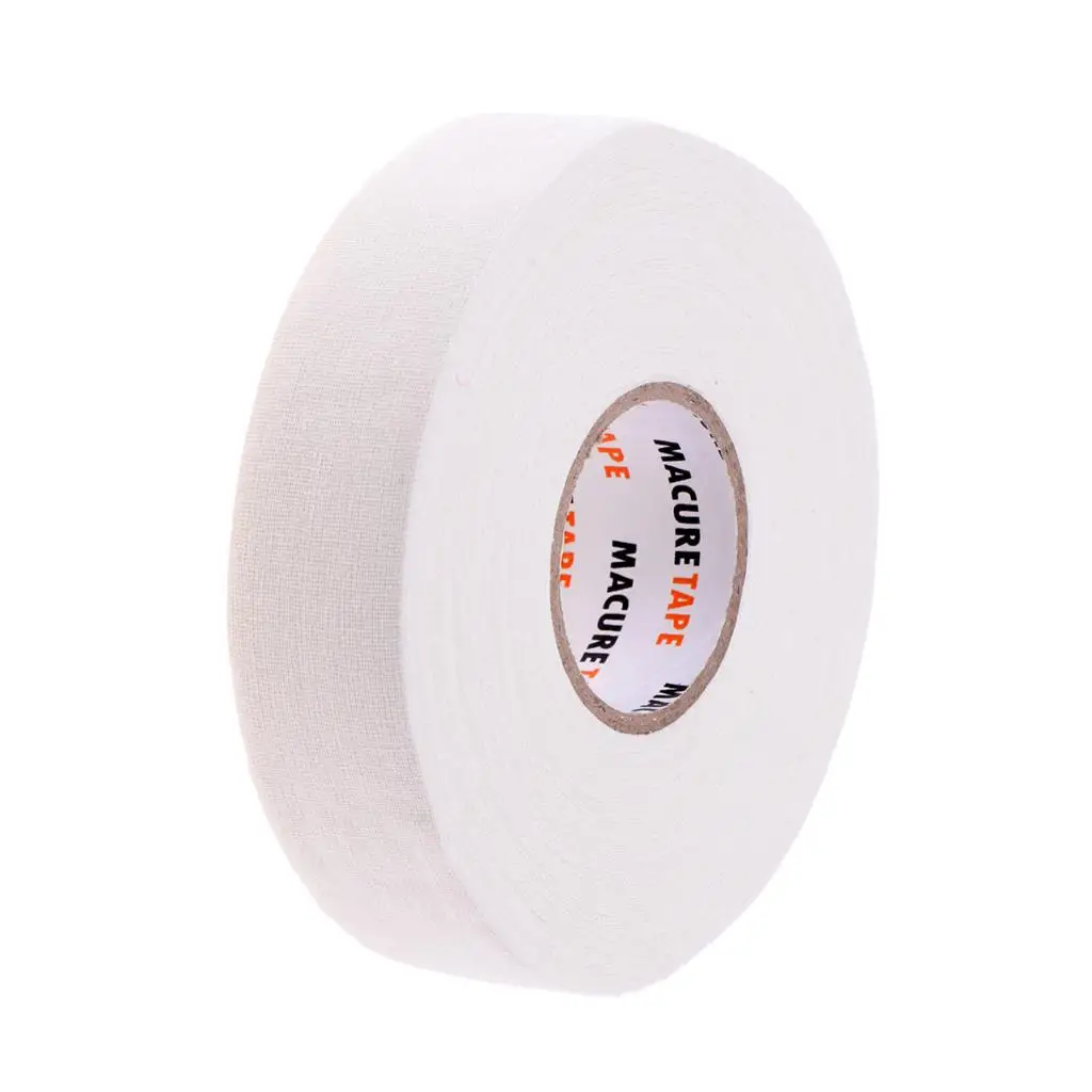 Durable Hockey Stick Tape Wrapper Adhesive Grip 1\'\'x 25 yds Sleeves Guard Ice Hockey Cloth Stick Tape