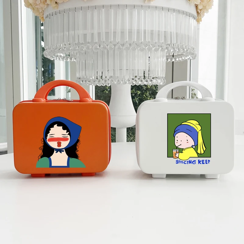 american-style-retro-customizable-wide-pull-rod-mother-daughter-box-12-inch-makeup-storage-box-handbag-small-travel-suitcase