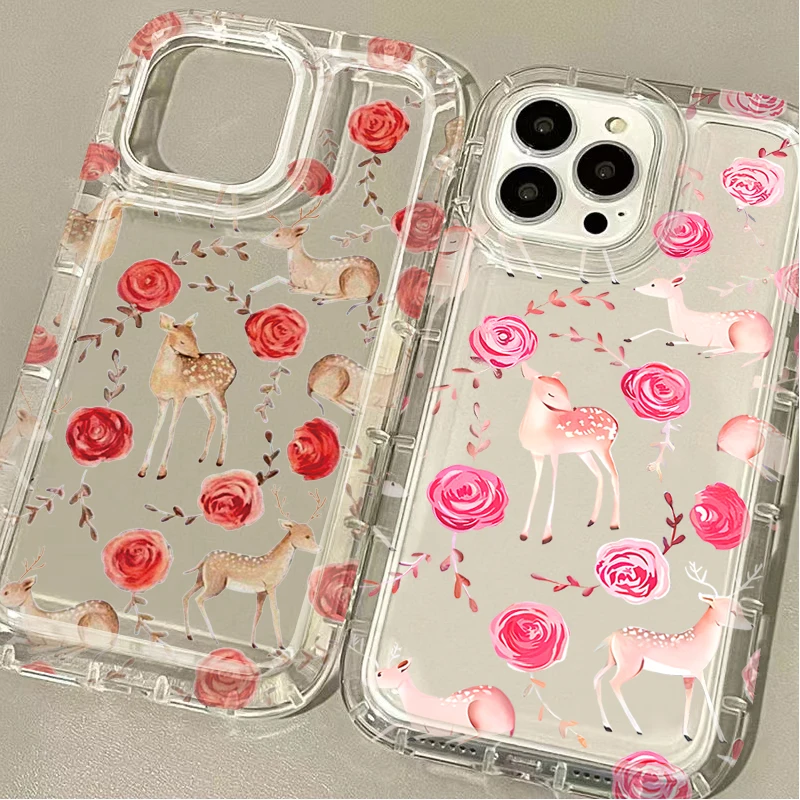 Full Screen Cherry Strawberry Case For Samsung Galaxy A15 A05S A05 A14 A55 A24 A13 A23 A73 A12 A22 A32 A52 A52S A72 A31 A51 A71