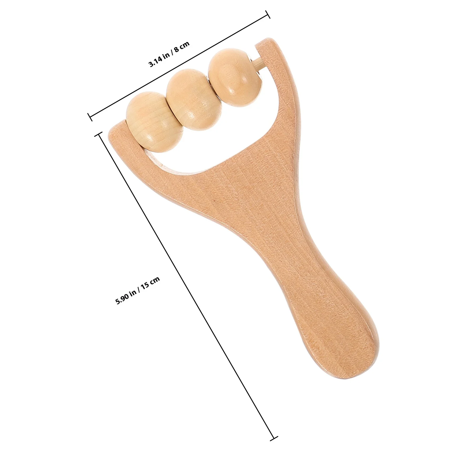 3 قطعة أداة تدليك الأسطوانة الخشبية القدم الخلفي الساق يده المحمولة عصا تدليك نقطة الوخز العلاج الجسم الاسترخاء الأسطوانة للمنزل
