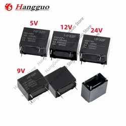 10PCS/LOT Original JZC-32F-012-HS3 HF32F-005/009/012/024/ Relay 4 pin 5A group normally open