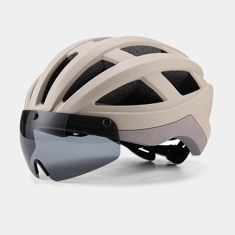 

Attraction Style Mirror Cycling Helmet Adult Unisex Unibody Shaped Road Cycling Helmet
