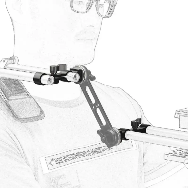 Support pince à blocs fer 150b 15 mm pour lentilles caméra dslr moniteurs 15 mm tige support du système