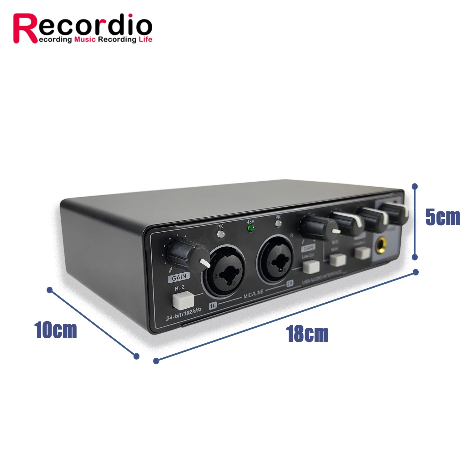 Live Sound Card Professional Audio Interface With High Quality