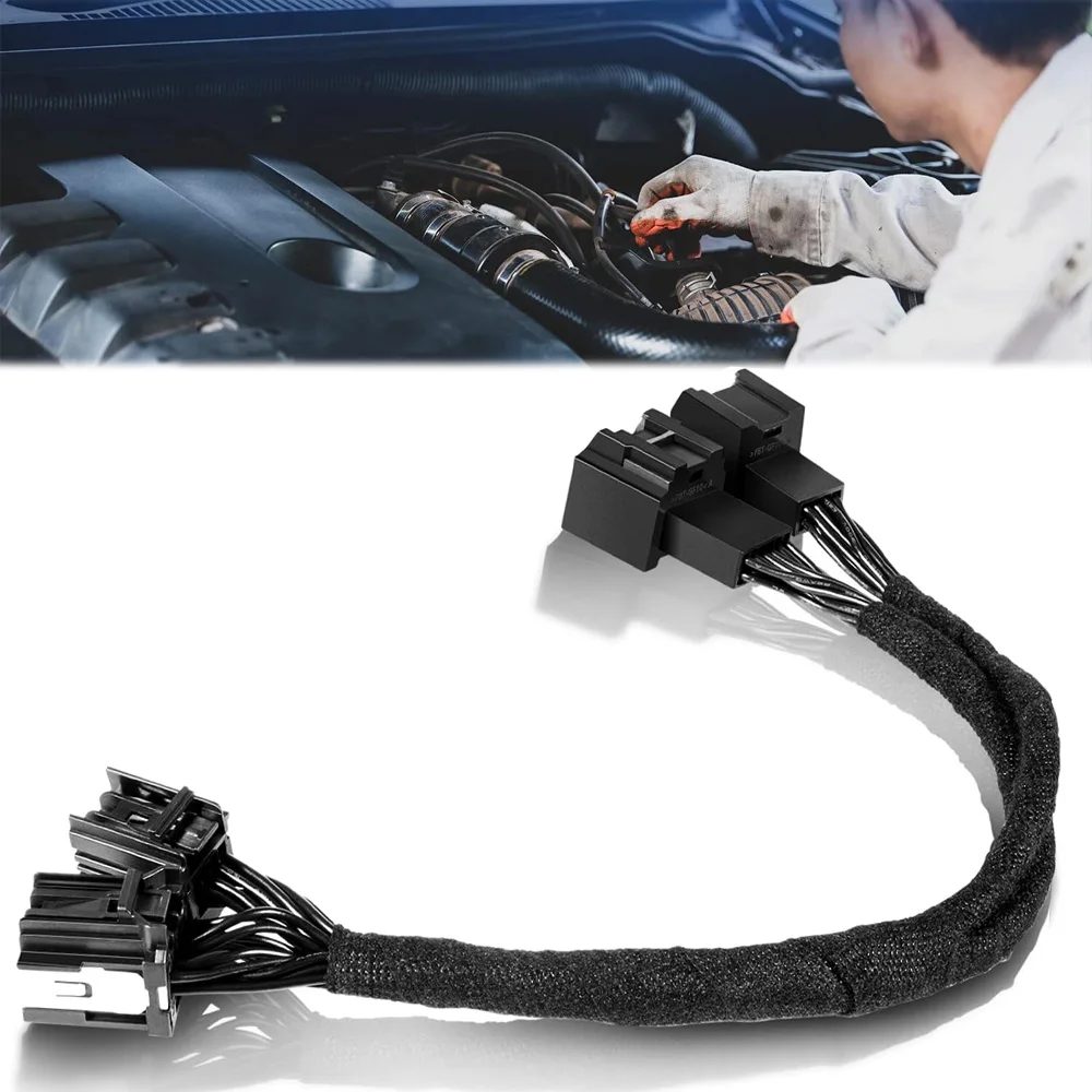 SGW Extension Cable Replacement fit for 2021 2022 Gladiator Wrangler Ram 1500 Ram TRX Security Gateway for Tazer DT JL Mini Lite view 2