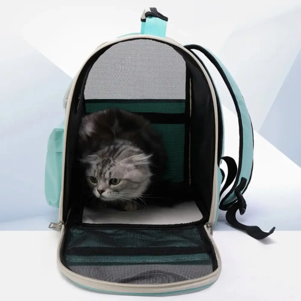 Zaino creativo per animali domestici Borsa da trasporto per gatti impermeabile traspirante Borse per cuccioli da viaggio pieghevoli a mani libere per cuccioli di gatti