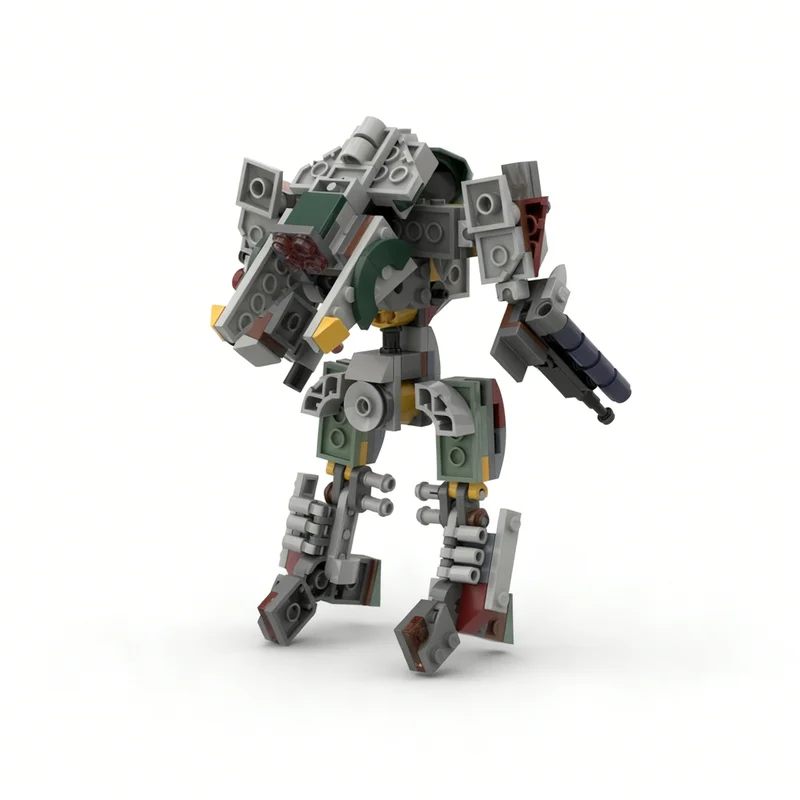 211-teiliges MOC Creator Designer Set Droiden-BFT-Modell Bausteine Architektur-Spielzeug Ideenreiches Kreatives Bildungs-Weihnachtsgeschenk Bausteine