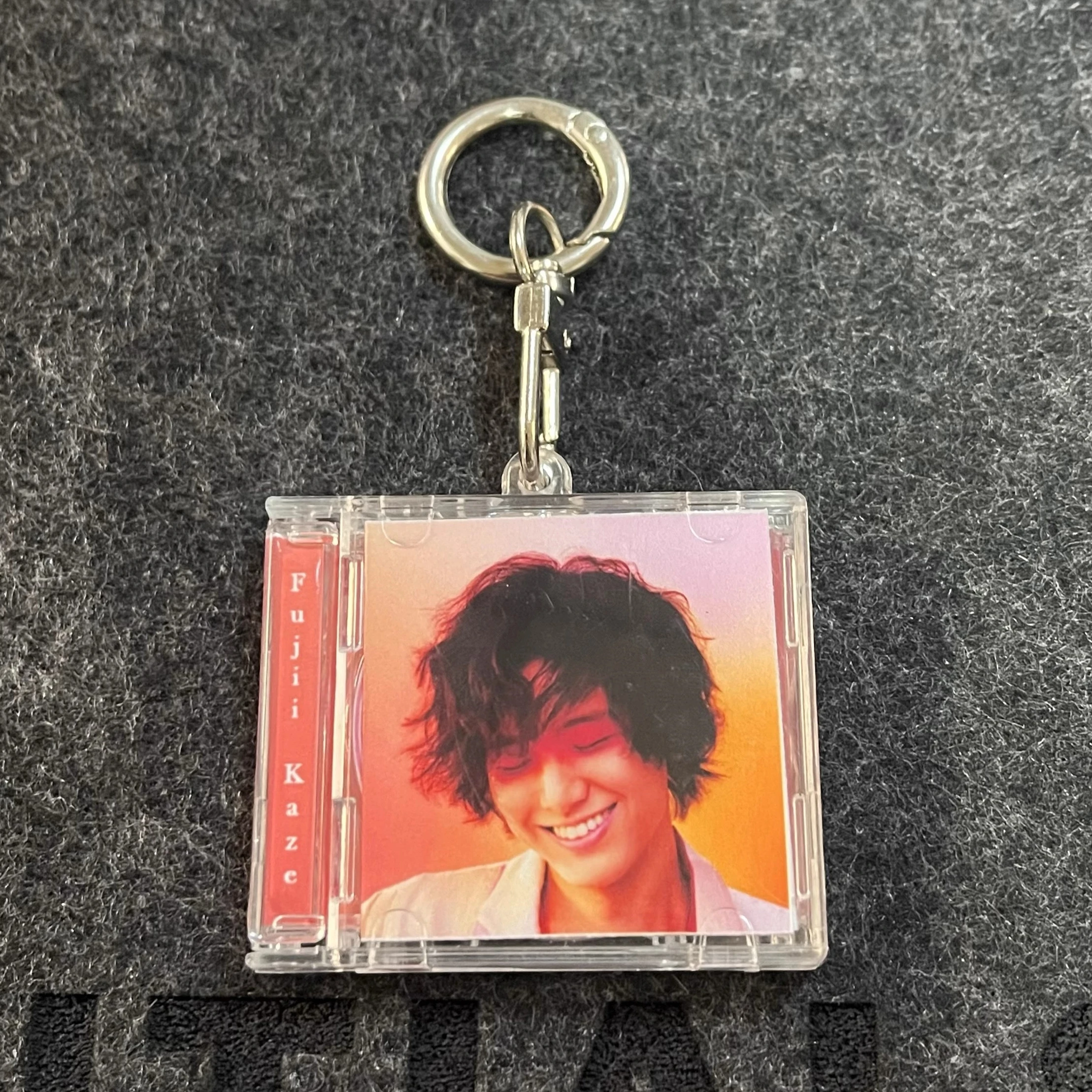 JP Pop DIY Fujii Kaze MINI Music CD NFC Keychain Play Songs LOVE ALL SERVE ALL Album Pendant Cosplay Key ring Acrylic Necklace