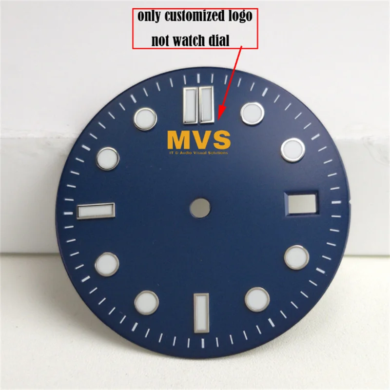 Small Size Gold Metal Custom Watch Dial Sticker 28.5mm Self-Adhesive Silver Label Small Brand 3D Logo Customized Name Carve
