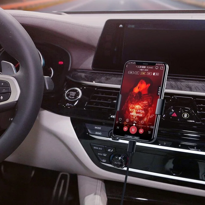 AUX كابل صوت السيارة Usb c نوع C إلى 3.5 مللي متر Aux كابل الصوت سماعة الرأس سماعة مهايئ الرافعة سيارة Aux لملحقات Xioami #3