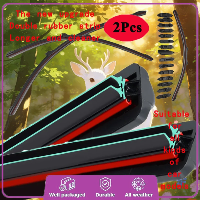 

For Suzuki Jimny JB 1998~2024 Car Windshield Wiper Blade Front Windscreen Windshield Brushes Washer Accessories Window Cleaning