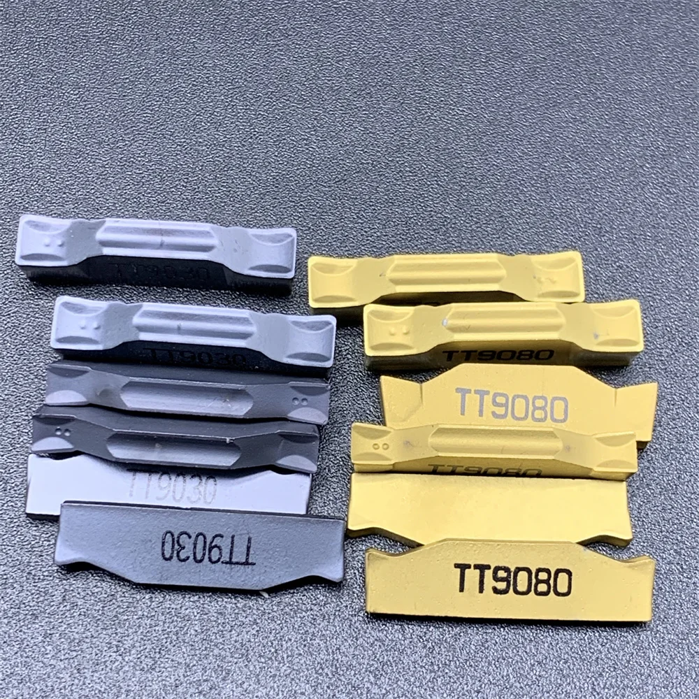 TDC TDJ scanalatura lama con TaeguTec inserti TGB32-2 TGB32-3 TGB32-4 TGB32-5 + 10PCS TDC2 TT9030 TT9080 TDC3 TT9030 TT9080 TDC4