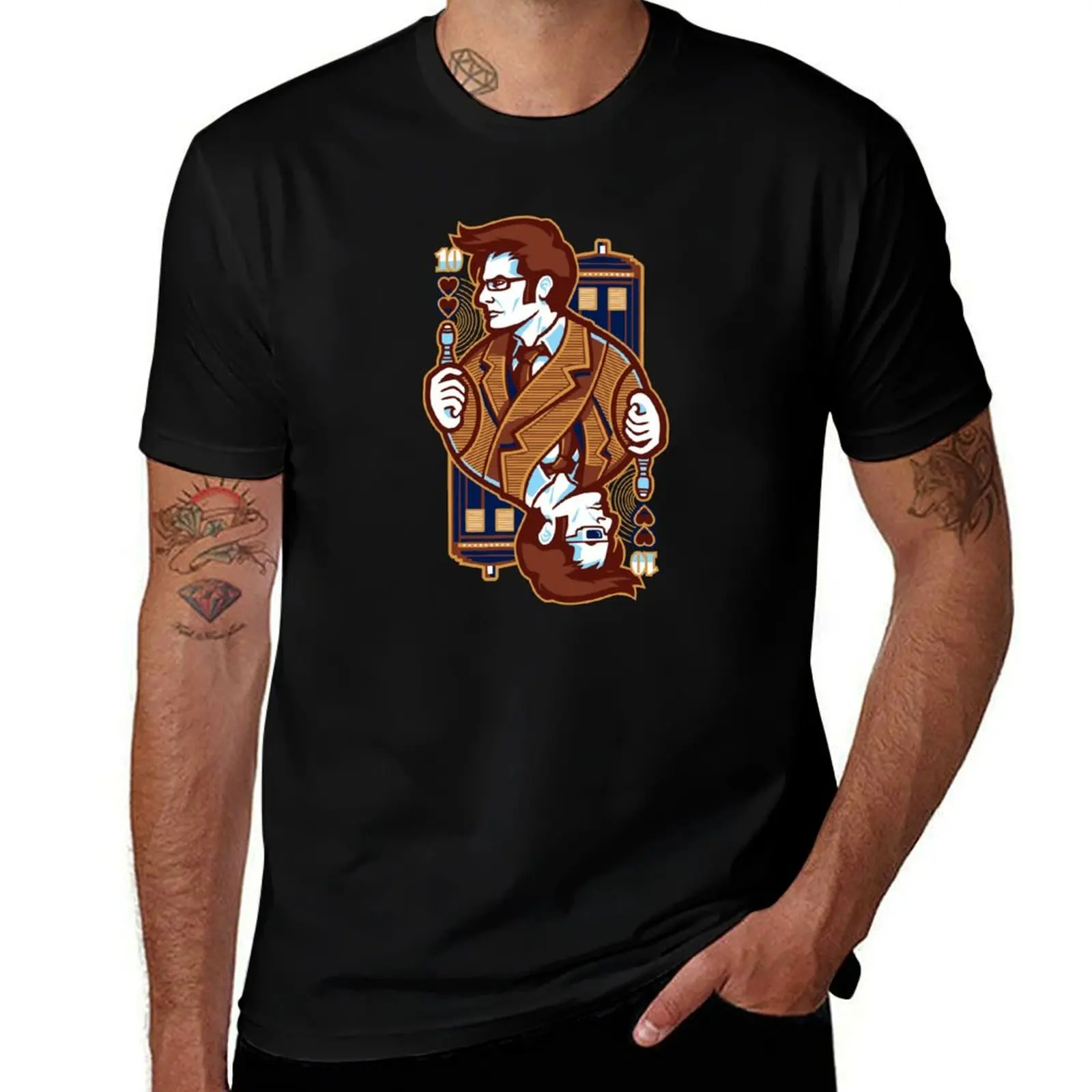 

10th of Hearts T-Shirt customs Aesthetic clothing new edition mens graphic t-shirts big and tall