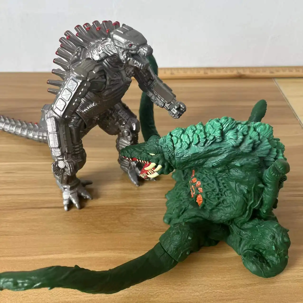 Große Anime neue große Godzilla vs König Kong Action figuren Mecha Godzilla Weich kleber Monster Film Modell Puppe Kinderspiel zeug Geschenk