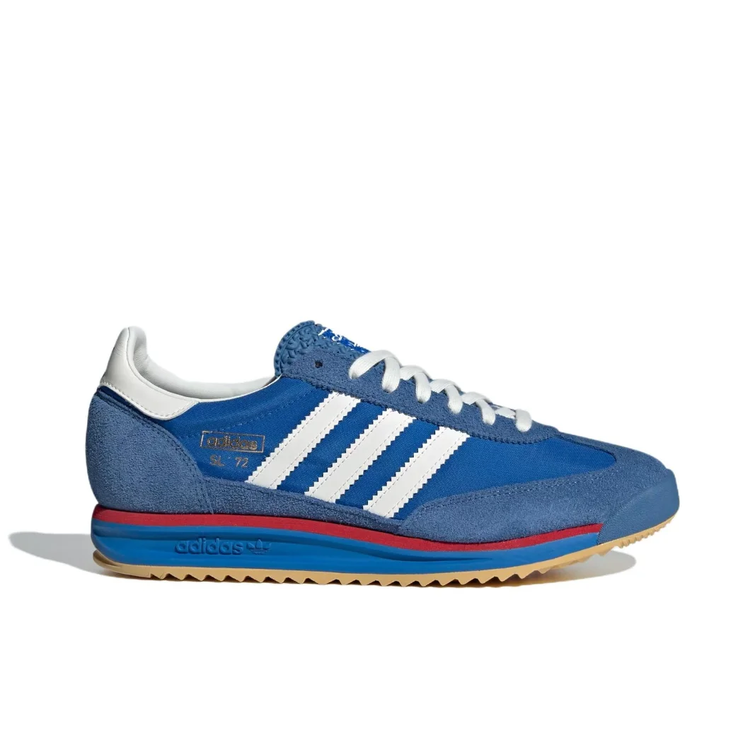 Adidas SL 72 RS Cienka podeszwa Męskie i damskie trampki Zimowe Lekkie Wygodne buty na co dzień Retro Klasyczne trampki Niebieskie