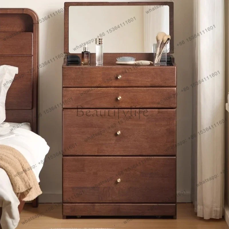 

Makeup Box Stool Nightstands Furniture Bedroom Bedside Table Dresser Integrated Dressing Table Makeup Vanity Makeup Desk Bring