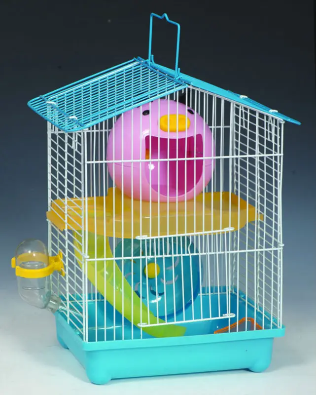 

Manufacturer New Design Custom Folding Hamster Cage Small Animal Pet House for Hamster