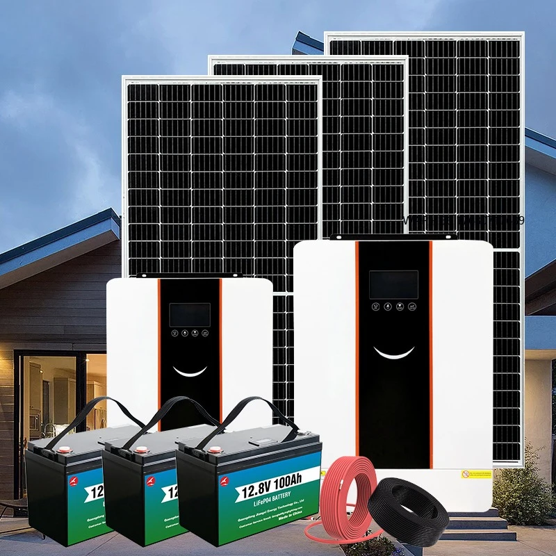Solar Power System 3KW 5KW 10KW Solar Energy System Off Grid Solar Panel Kit System for Home
