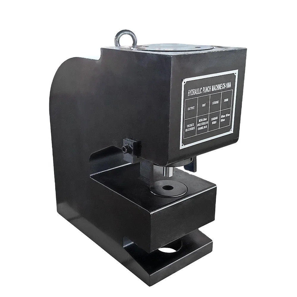 

CH-100A Press Hole CH-100A Hydraulic Puncher 20mm Thickness Punching Machine