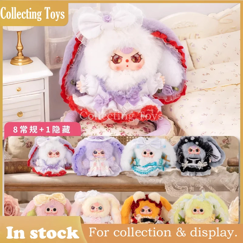 

In Stock Baby Three Sun Blossom Plush Blind Box Cute Rabbit Ear Stuffed Doll Keychain Bag Pendant Gift For Kids Girls Collection