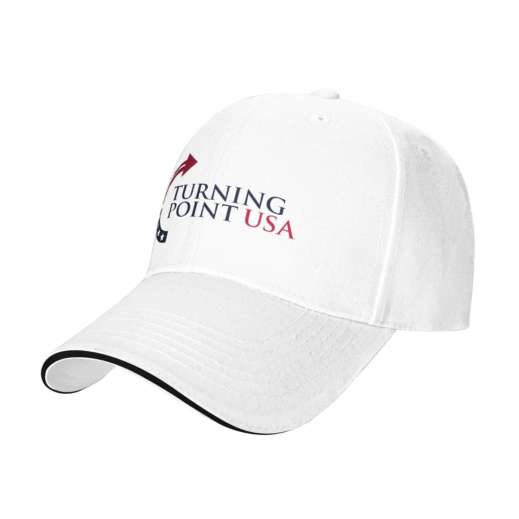 Turning Point USA Baseball Cap Charlie Kirk Casual Trucker Hat Summer Couple Women Tennis Skate Baseball Caps
