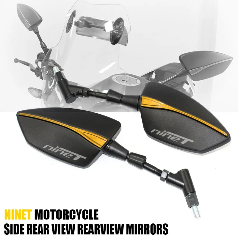 

For BMW R NINET NINE T 2022 Motorcycle Side Rear View Rearview Mirrors