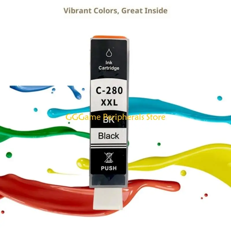 

U55B 6 Tonal Cartridge Supplies High Fidelities Output for PGI280 CLI281XXL Systems
