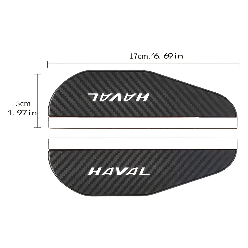 NEW Car Rearview Mirror Rain Eyebrow for Haval H6 Dargo M6 H6S F7 F7X Jolion X DOG XY H2 H3 H5 H7 H8 Rainproof Accessories Decor