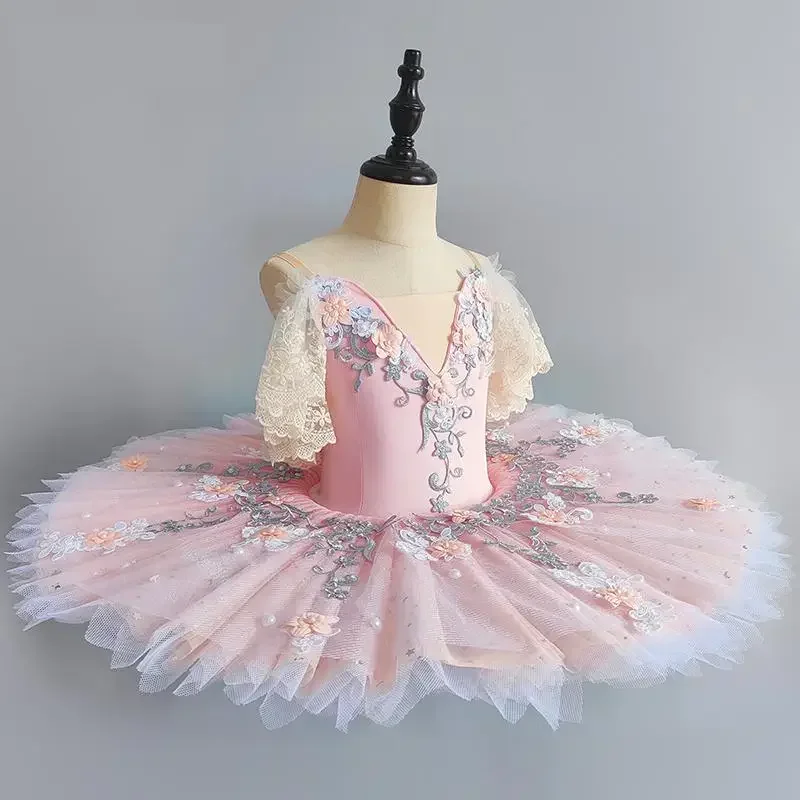 

New Blue Pink Professional Ballet Costume Classic Ballet Performance Wear Ballerina Tutu Adult Girl Ballet Skirt Clothes