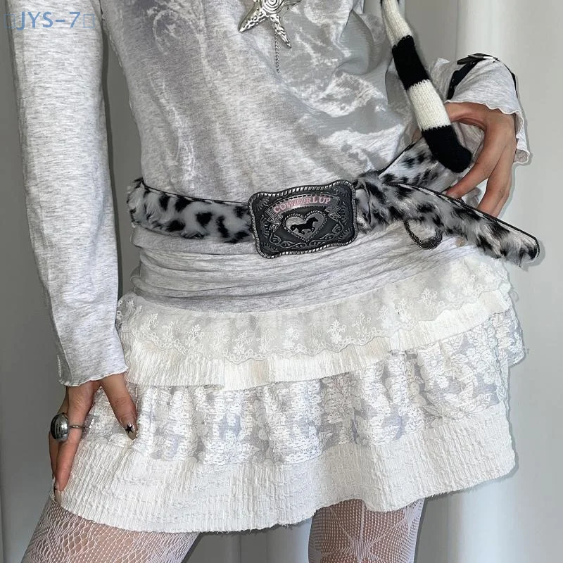 【Jys-7】Plush Y2K Le… - image