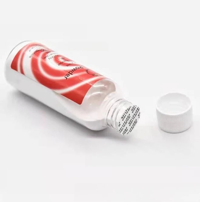 6 bottles Dental Polishing Powder Prophy Air jet Flow Teeth Cleaning Plaque stain Removal Mint Lemon Strawberry