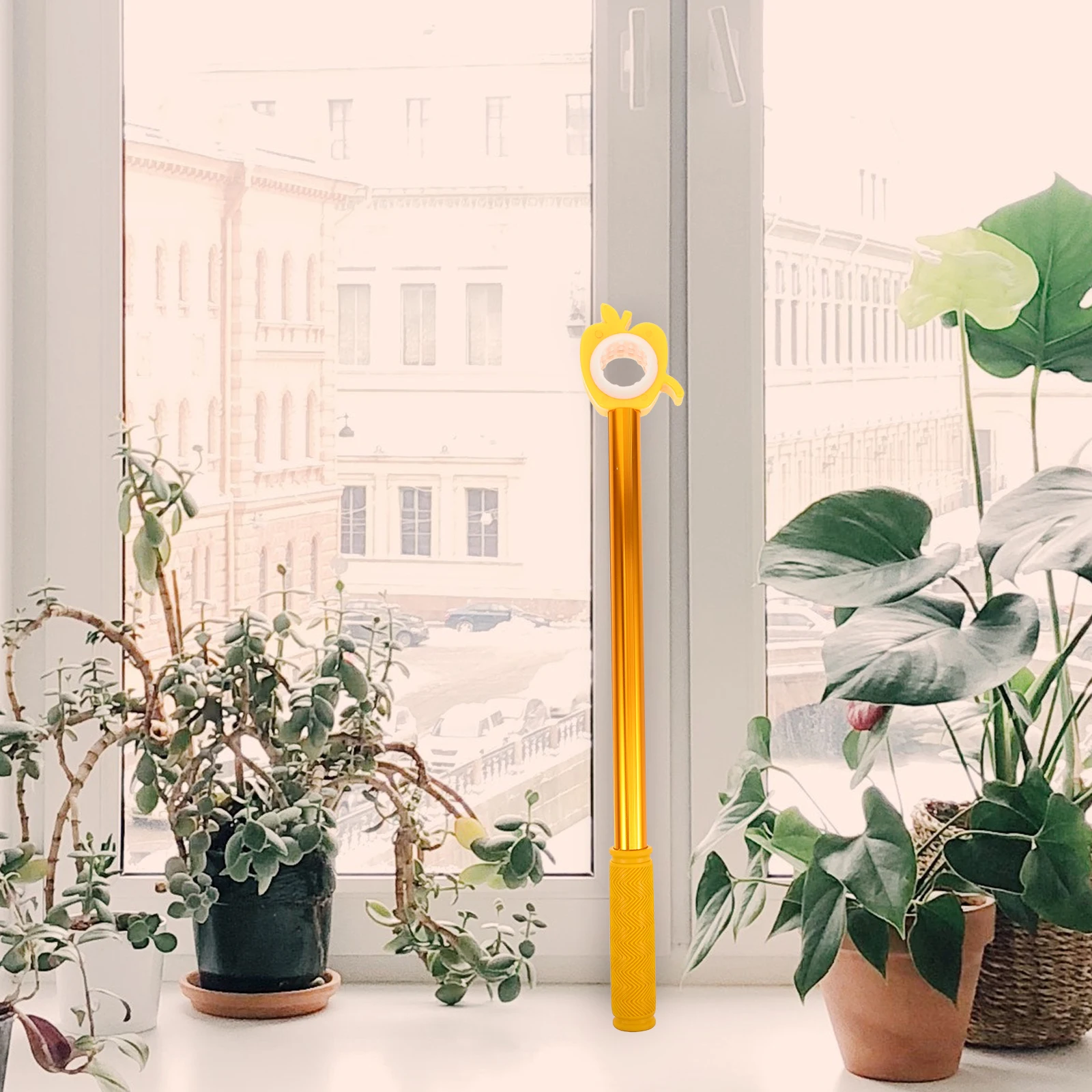 

Telescopic Rod Wide Pull Pole for Bedroom Kitchen Adjustable Length Window Opener Blind Wand Extendable Design Durable