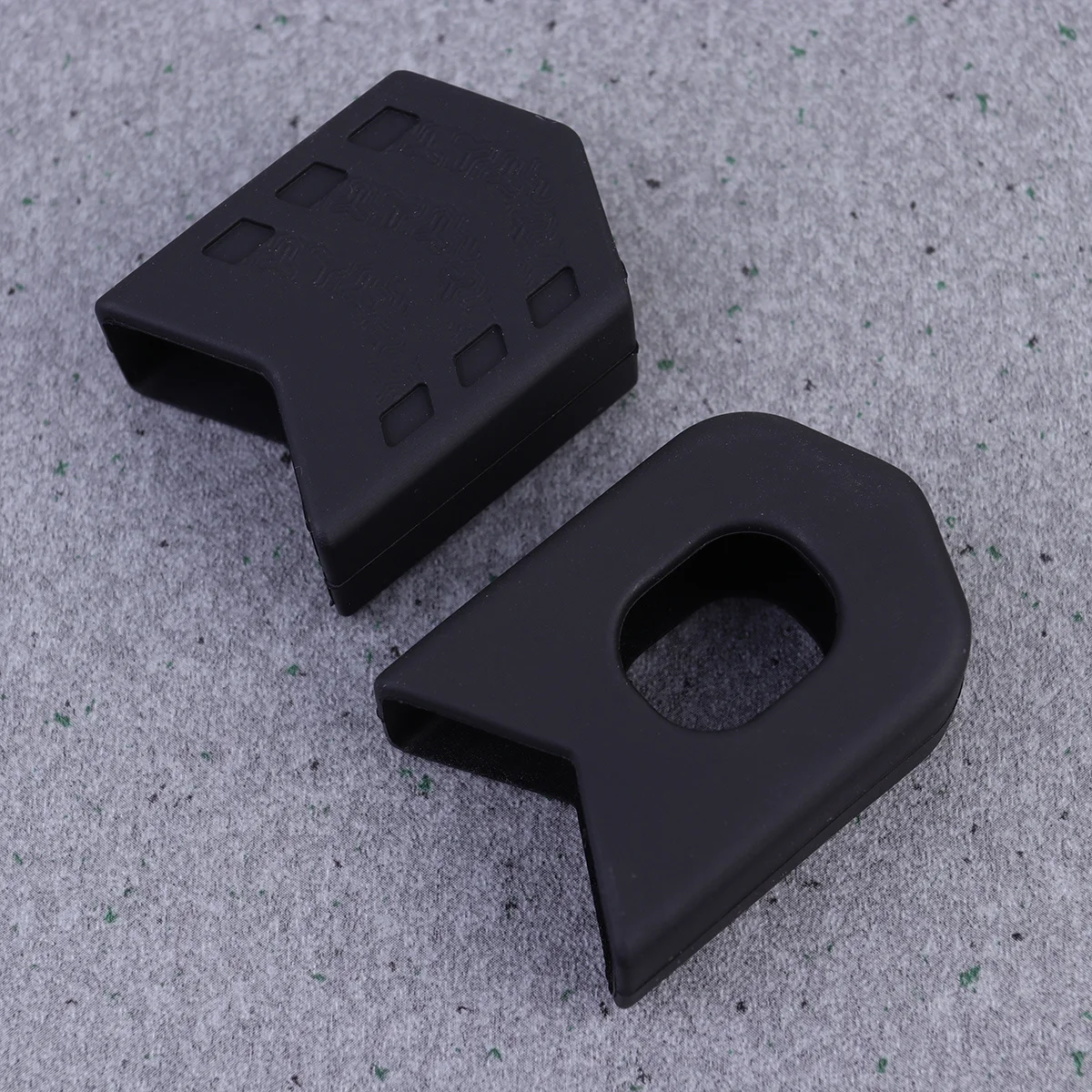 

4Pcs Crank Arm Cases Anti-Scratch Silicone Protectors for Road Bike Heat-Resistant Wear-Resistant Black Crank Arm Case