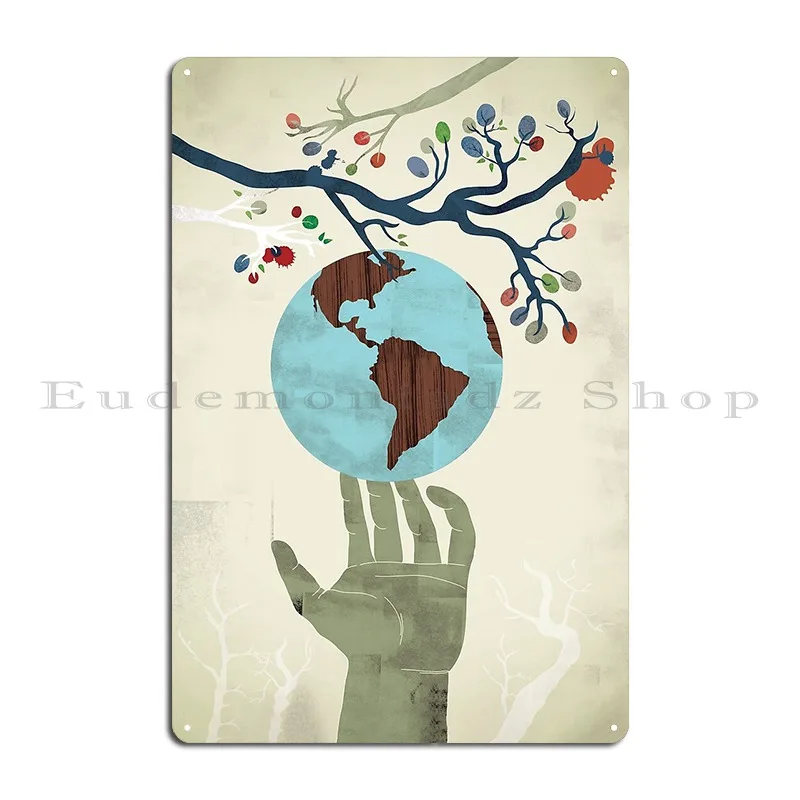 Global Issue 02 Metal Plaque Poster Printing Home Home Cinema Designs Tin Sign Poster