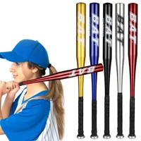 51cm Outdoor Sports Training Aluminum Alloy Thick Baseball Bat Youth Home Use Baseball Bat Defense Portable Self-defense