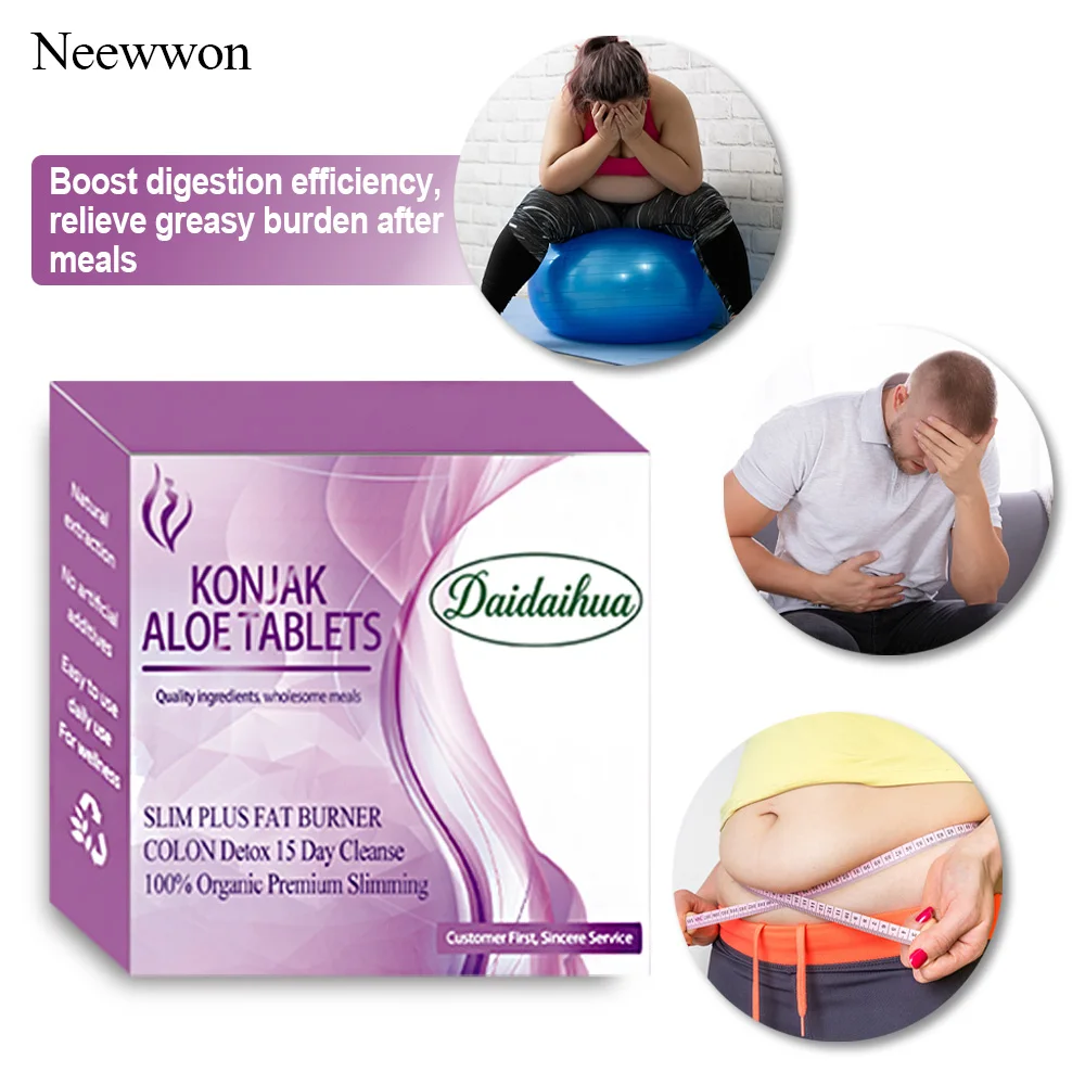 Daidaihua Natural Aloe Plant Capsules, Relieve Bloating, Balance Metabolism, Nourish Body, Support Long-term Daily Wellness