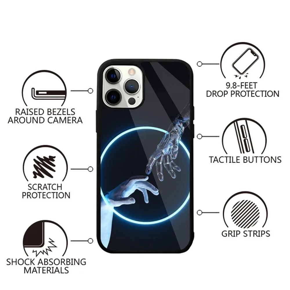 DJ A-Afterlife Anyma  Phone Case Strong Magnetic For IPhone 15,14,13,Pro,Max,Plus,11,12,Mini For Magsafe Wireless Charging