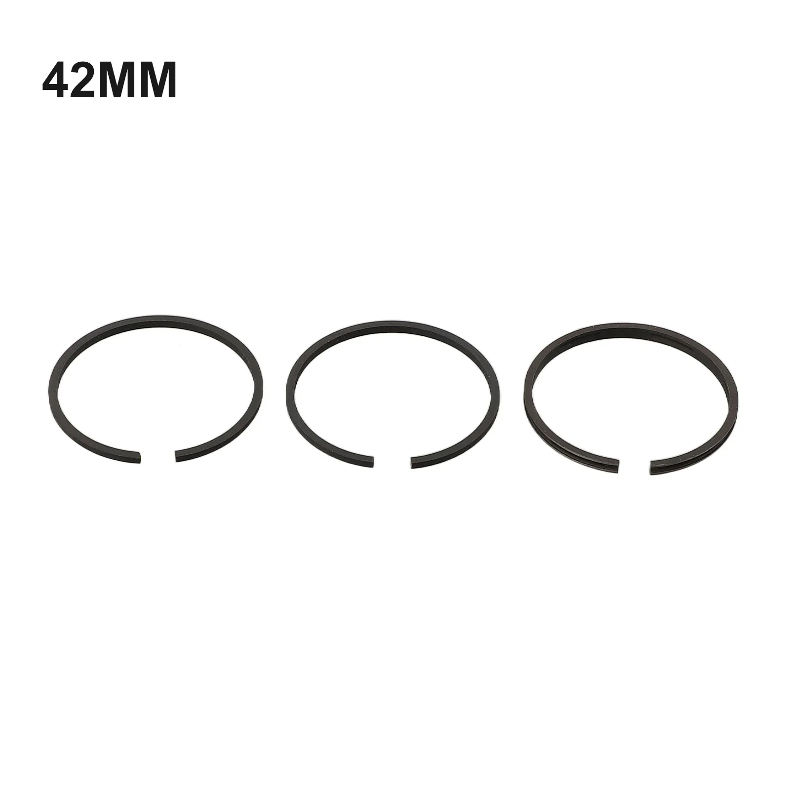 3pcs Air Compressor Piston Ring Pneumatic Parts For 42/47/48/51/52/65mm Cylinder Balance And Seal Ring Tool Parts