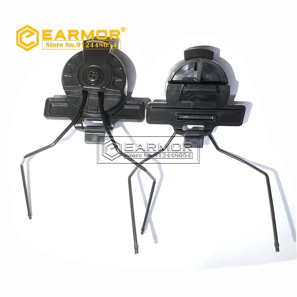 EARMOR Headset EXFIL Helmet TW3.0 Rails Adapter Attachment Kit Tactical Headphone Rail Adapter for TW3.0 Rail Helmet Accessories