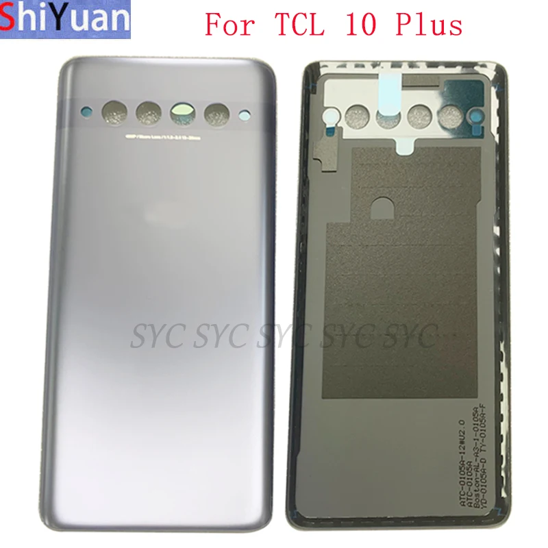 

Battery Cover Rear Door Housing Case For TCL 10 Plus T782 Back Cover with Logo Replacement Repair Parts