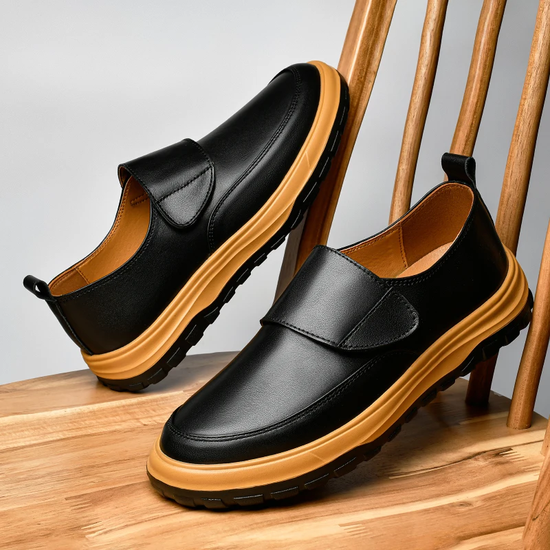 

Advanced Autumn New Casual Men Shoes Soft Bottom Soft Surface Comfortable Breathable Elegant Style Business Fashion Shoes